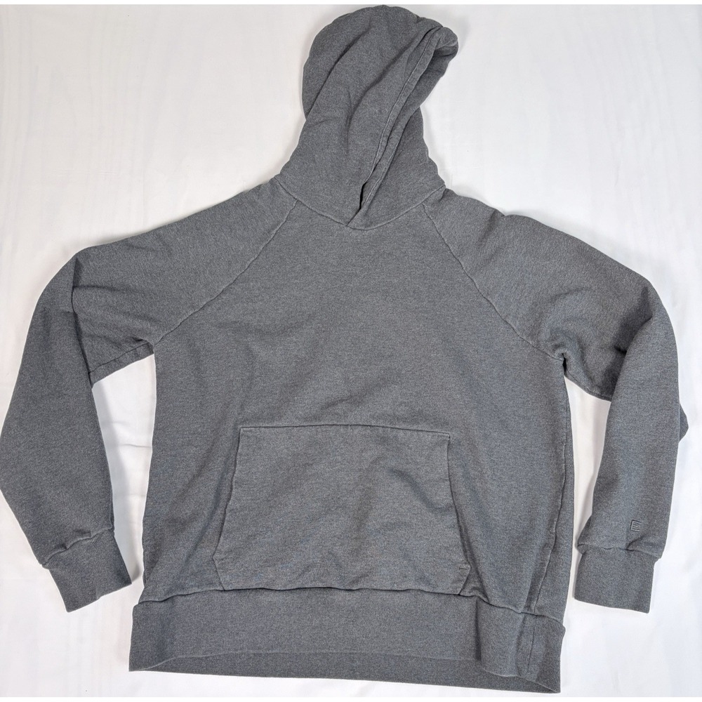 Everlane Mens‎ The Track Hoodie Sz Large Grey Sweatshirt Pullover Minimal Preppy